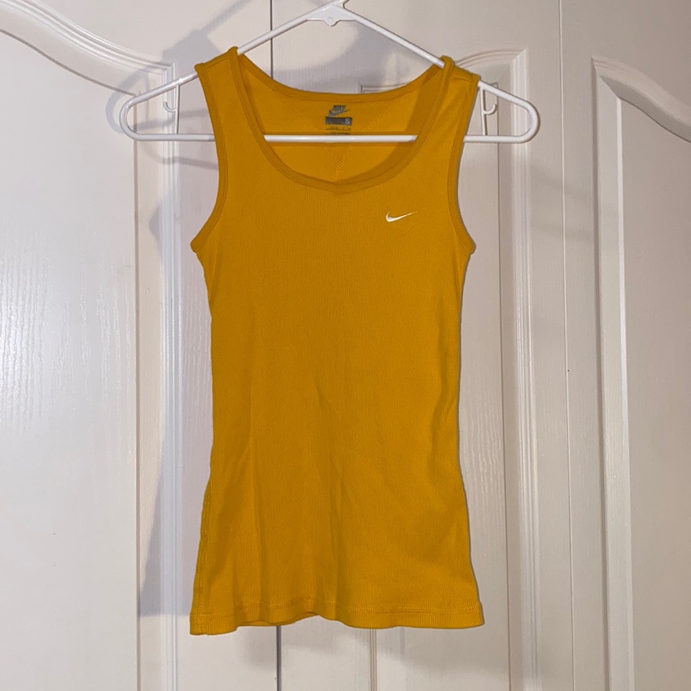 Yellow Nike tank top!